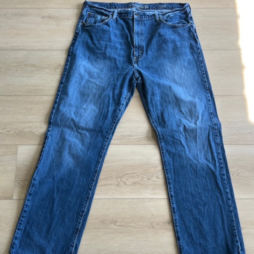 Cremieux Jeans Mens Relaxed Fit - Denim Washed